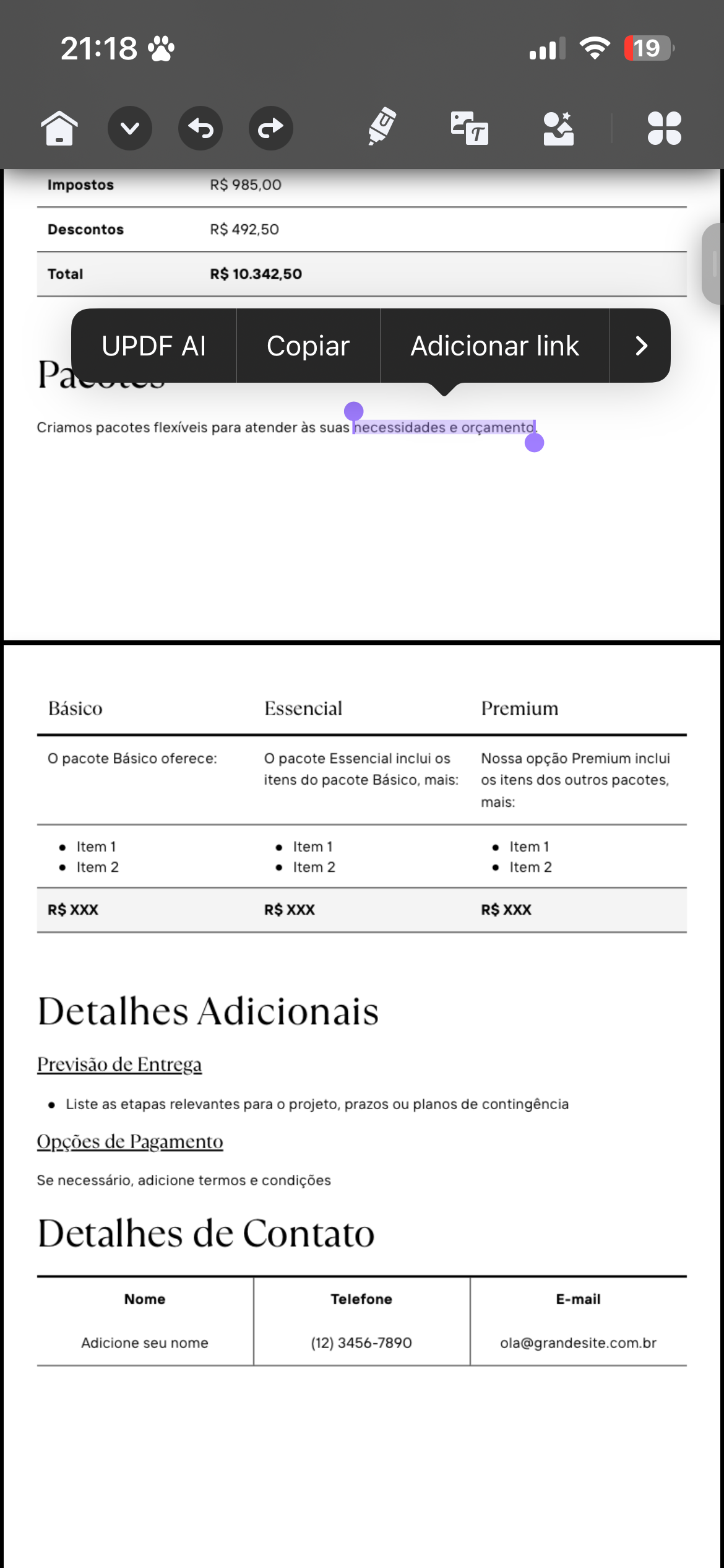 Como Editar Currículo em PDF