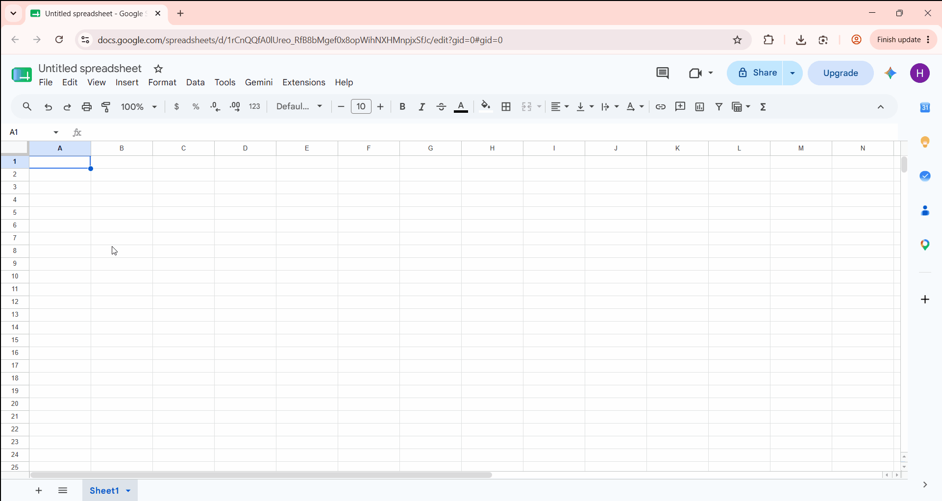 open the converted excel with Google Sheets