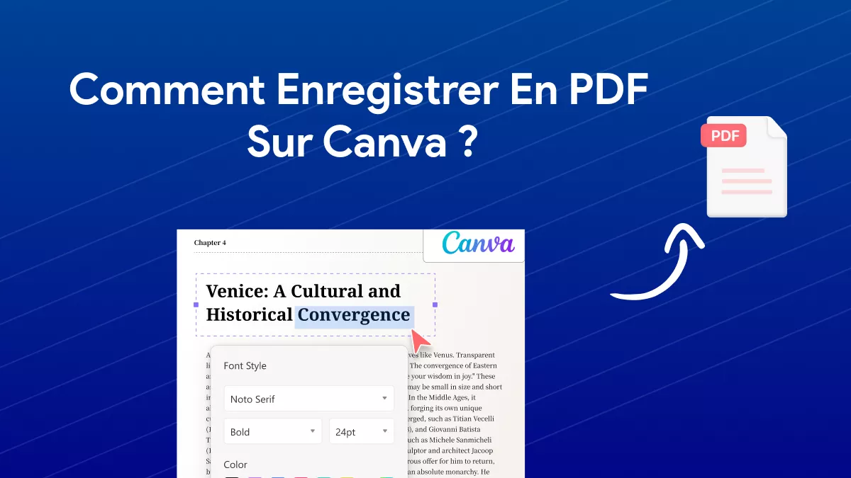 Comment enregistrer en PDF sur Canva ? (étape par étape)