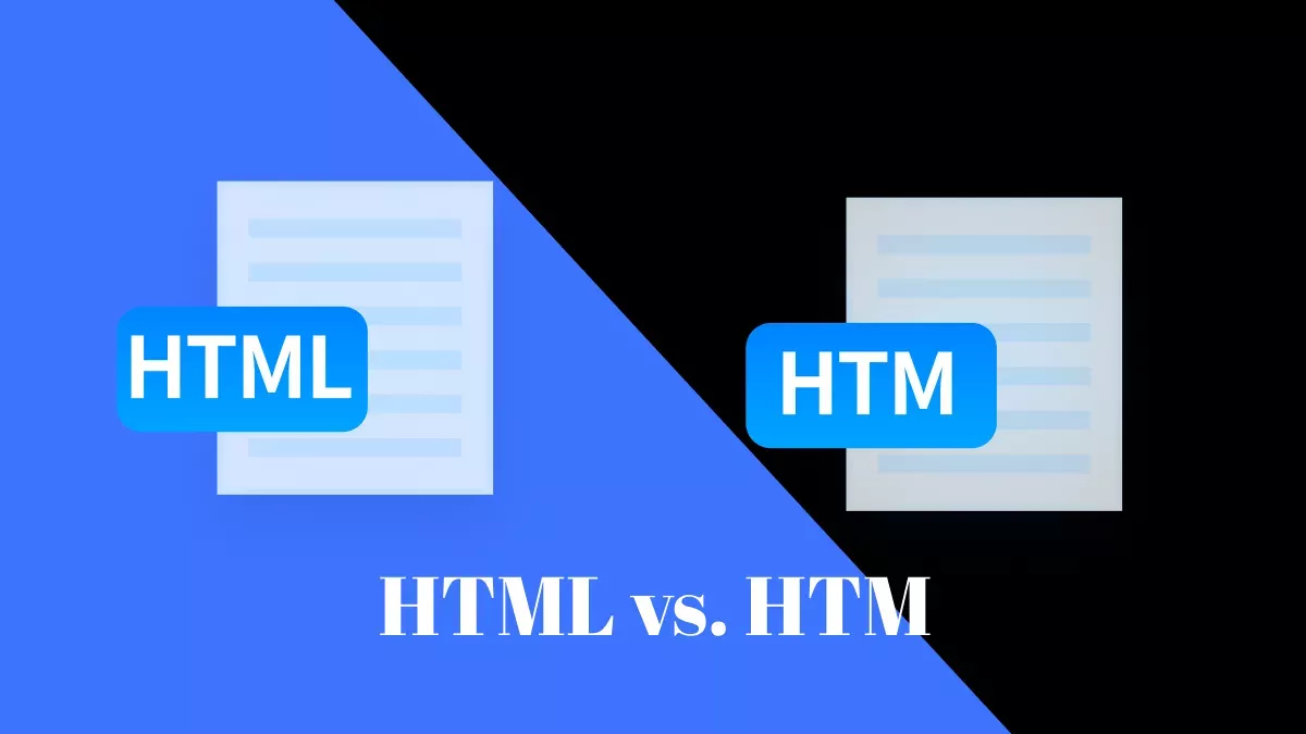 HTML vs HTM: 5 diferencias clave entre estas extensiones de archivo