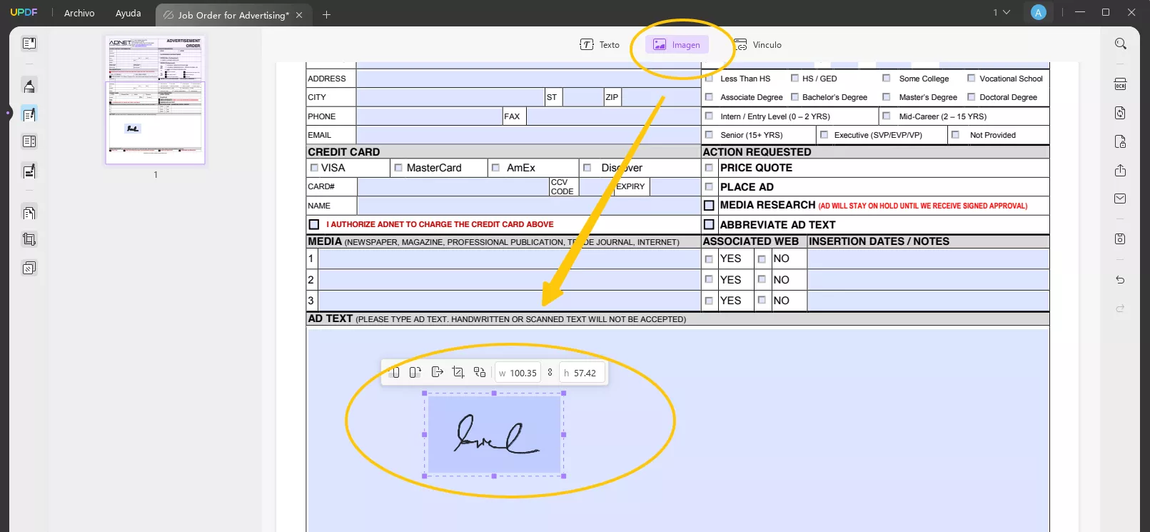 imagen firma cómo recortar la firma de un pdf