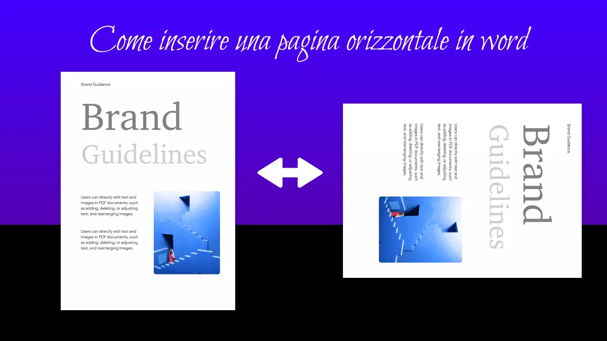 Guida passo-passo per cambiare una pagina in orizzontale in Word