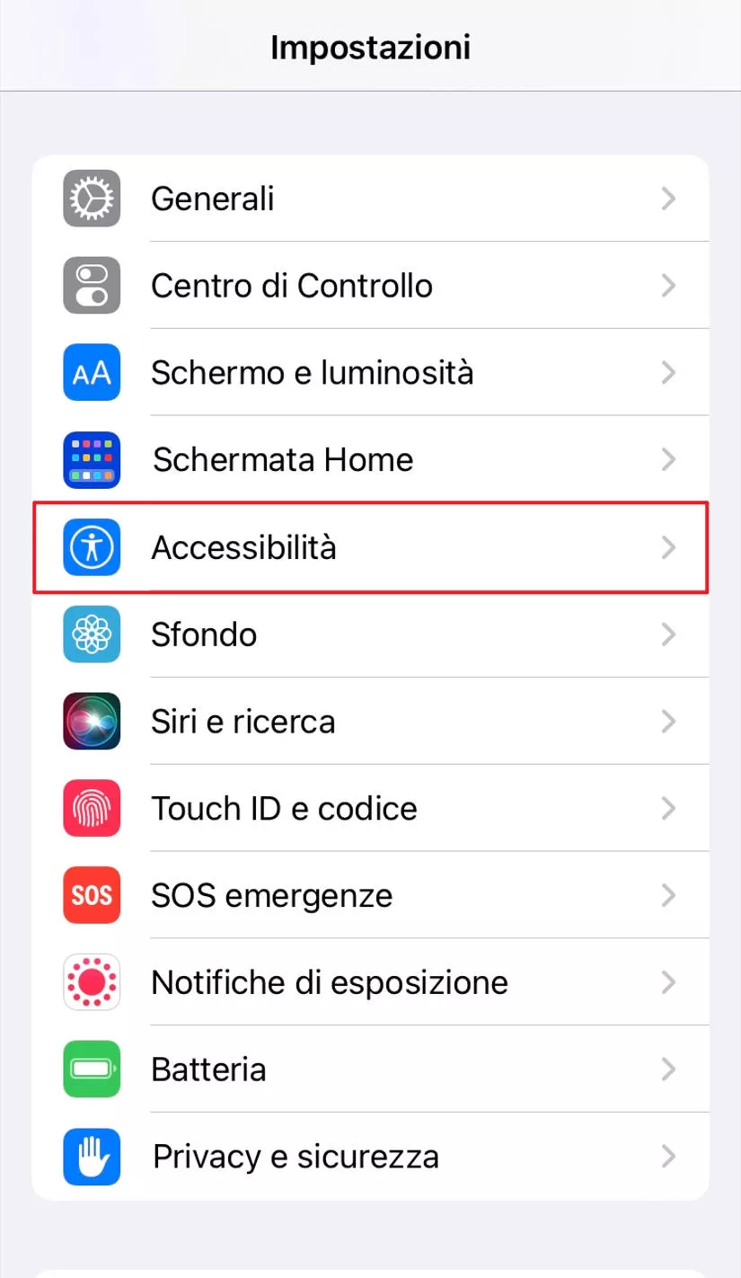 Leggere un PDF ad alta voce su iPhone