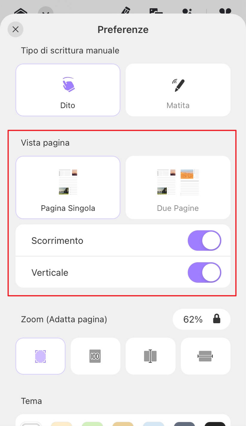 Leggere un PDF su iPhone