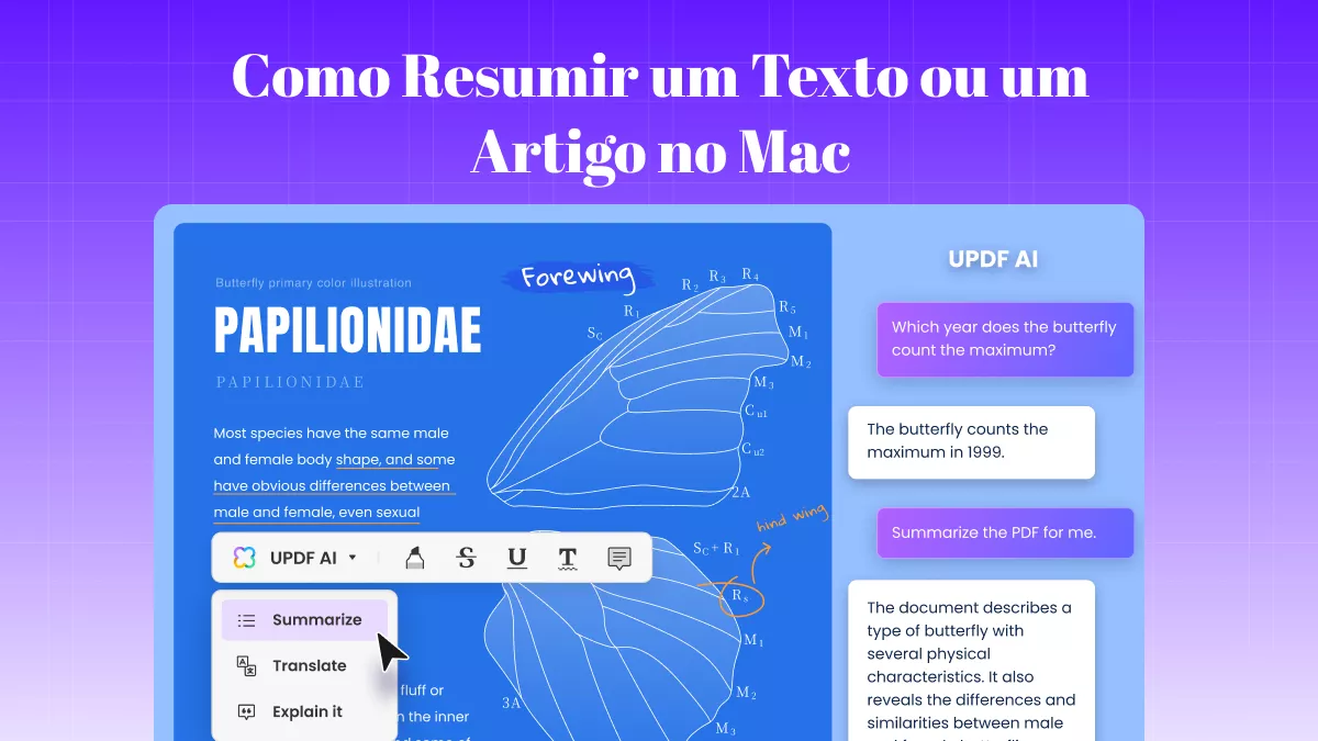 Como Resumir um Texto ou um Artigo no Mac (Compatível com macOS Sonoma)