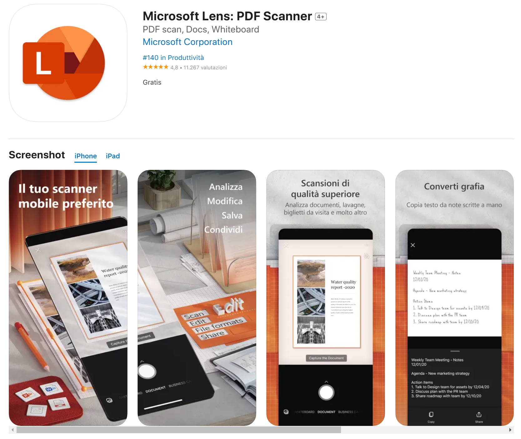 Microsoft Lens: PDF Scanner