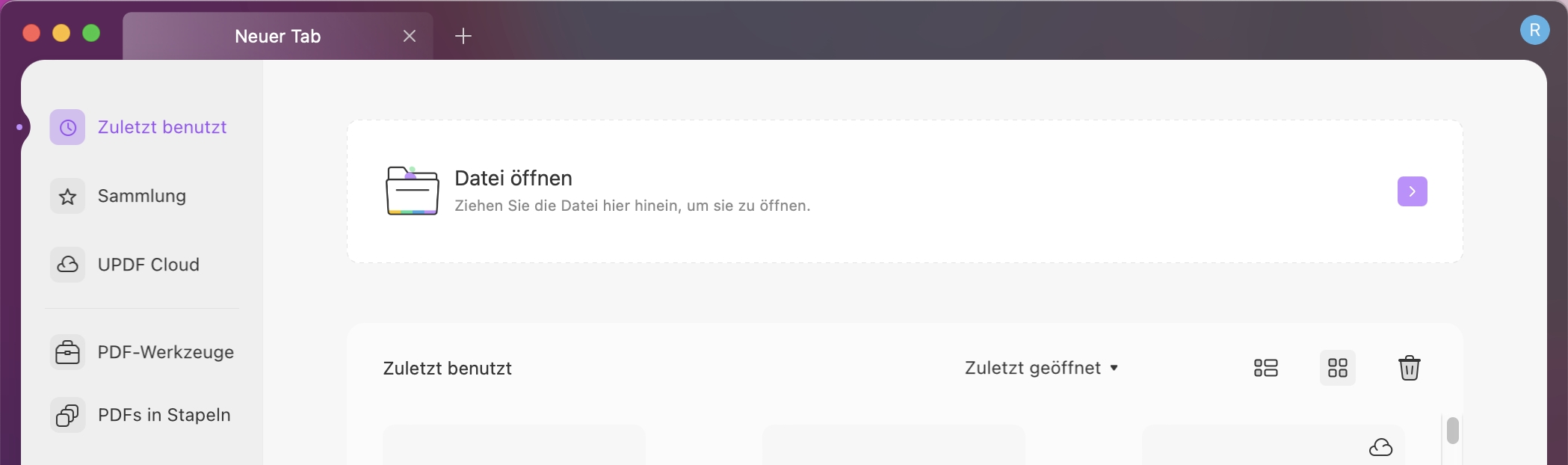 PDF in Excel auf Mac umwandeln mit UPDF