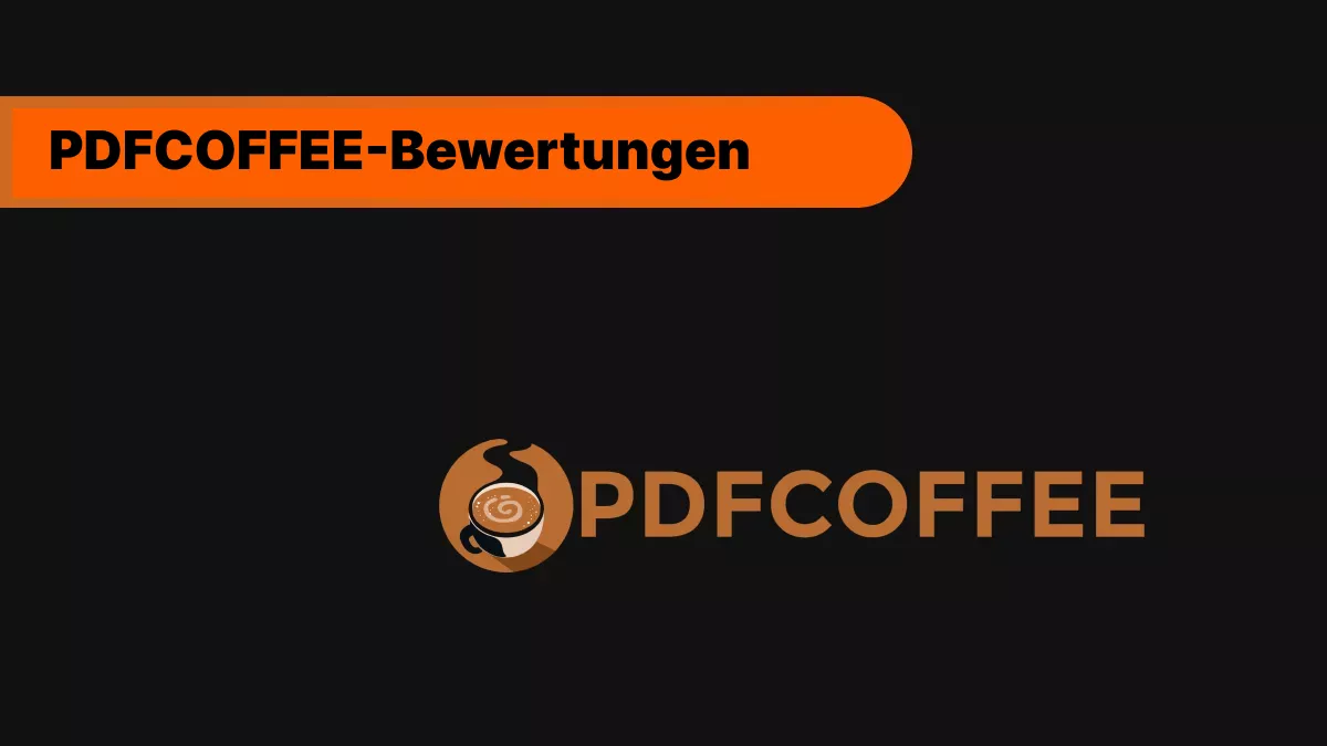 Pdfcoffee.com Rezension: Ein sicheres und seriöses Programm?