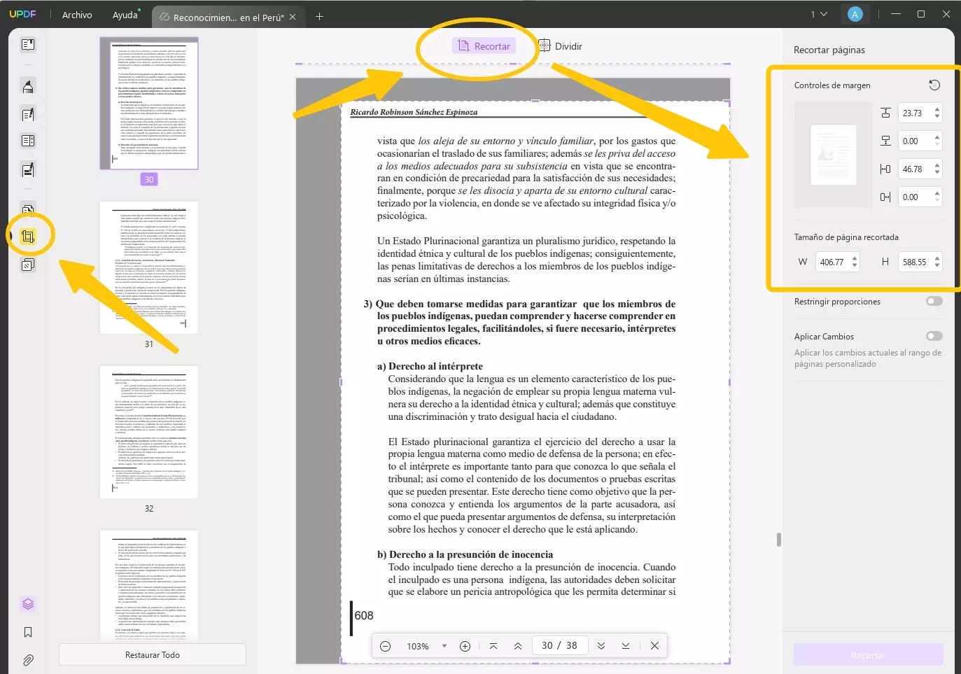 imprimir pdf sin margenes recortar pdf