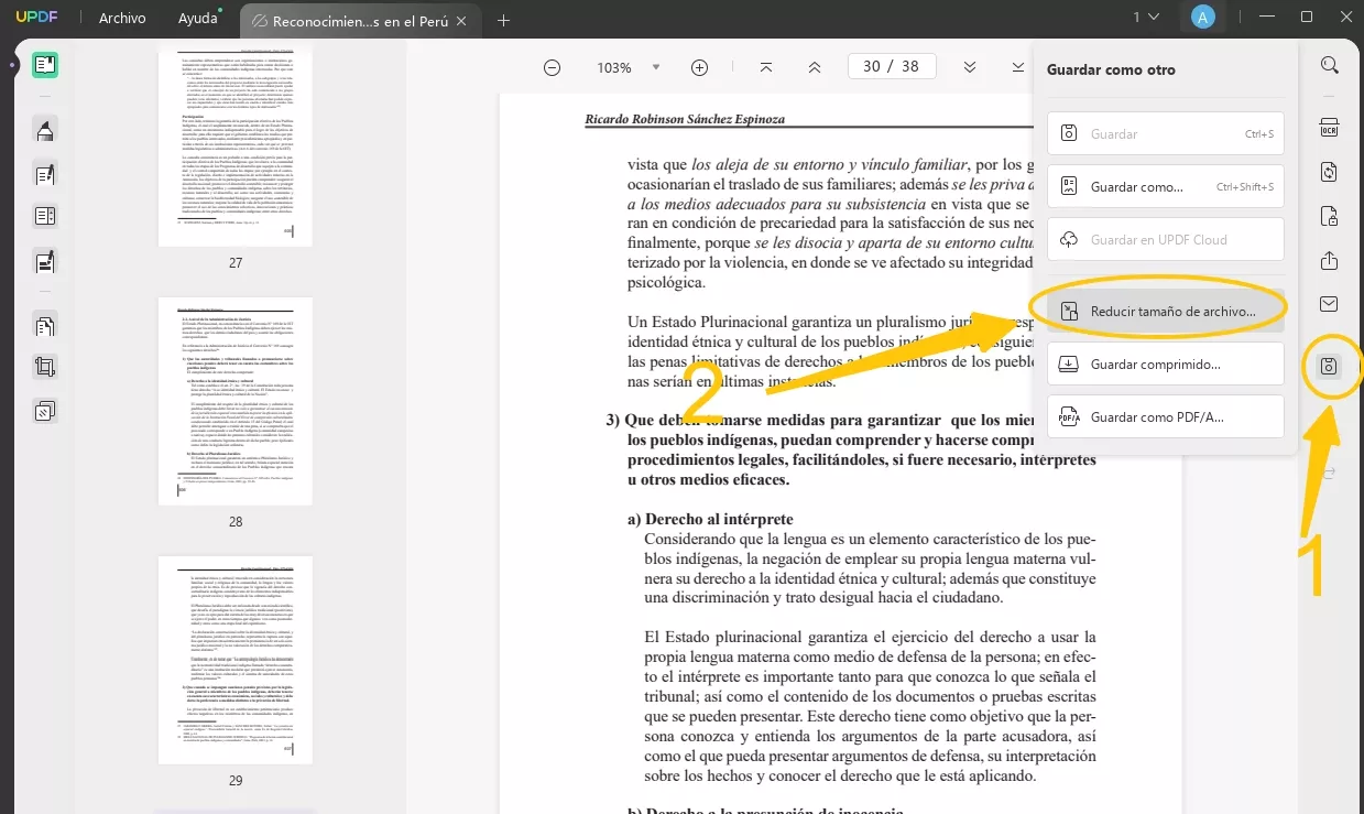 como enviar pdf por gmail reducir tamano de archivo