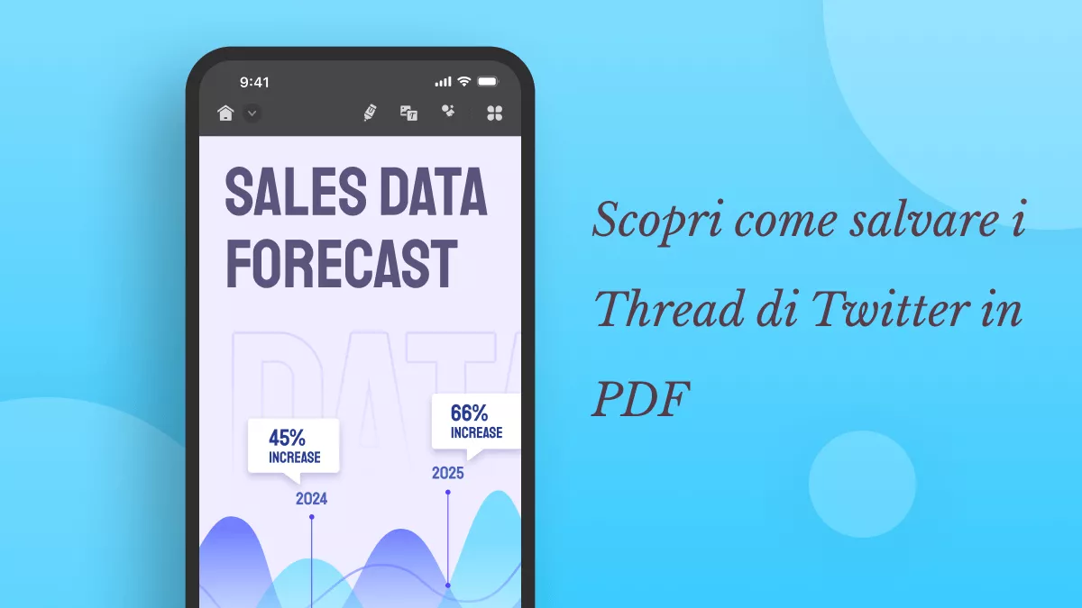 La guida più dettagliata per salvare Thread Twitter in PDF nel 2024