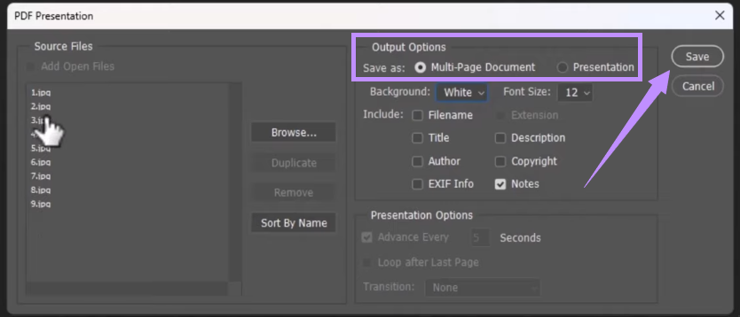 Creare un PDF Multi-Pagina in Photoshop