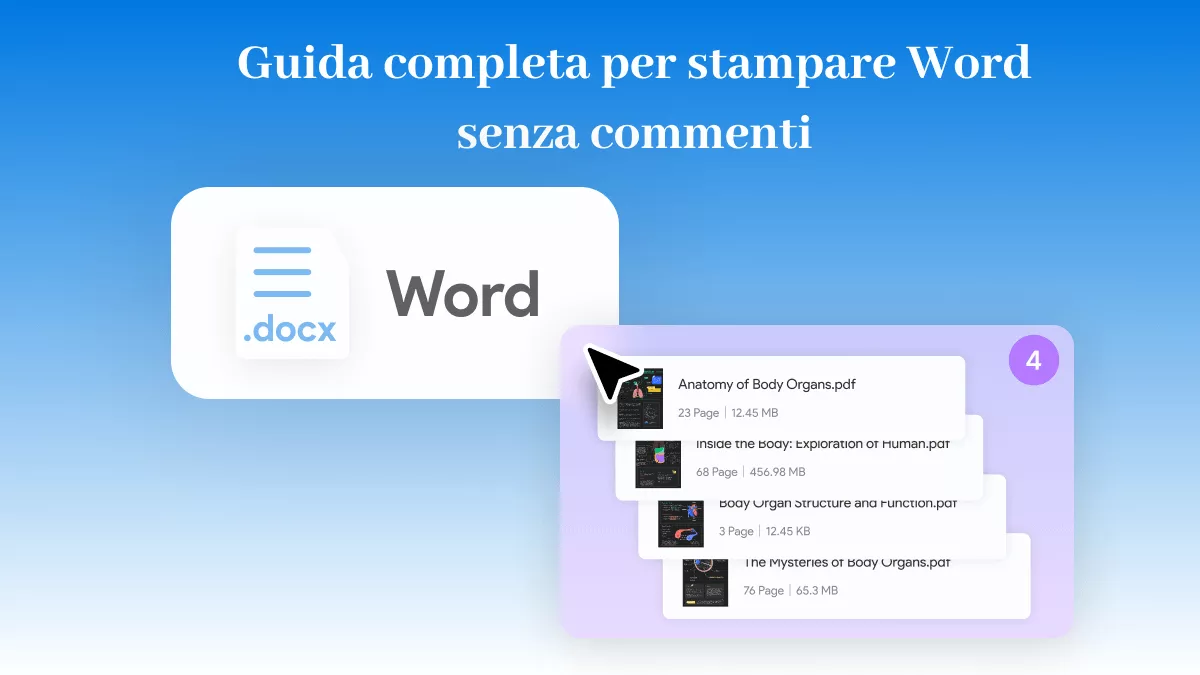 Guida completa per stampare Word senza commenti