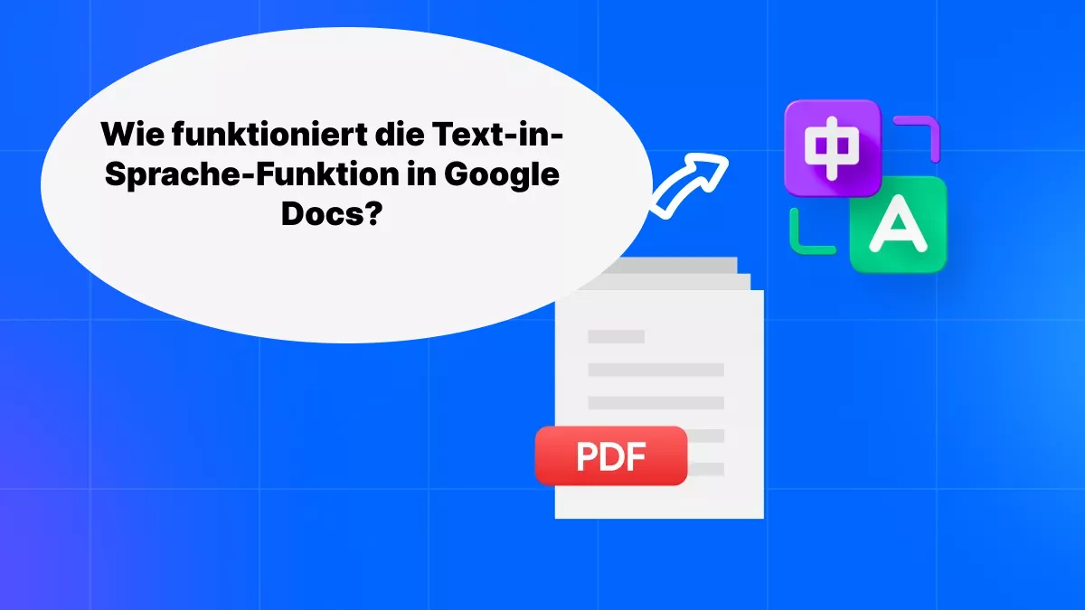 Wie funktioniert die Text-in-Sprache-Funktion in Google Docs?