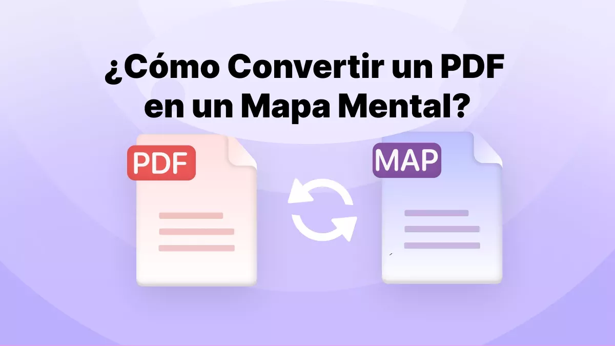 ¿Cómo Convertir un PDF en un Mapa Mental? (En Segundos)