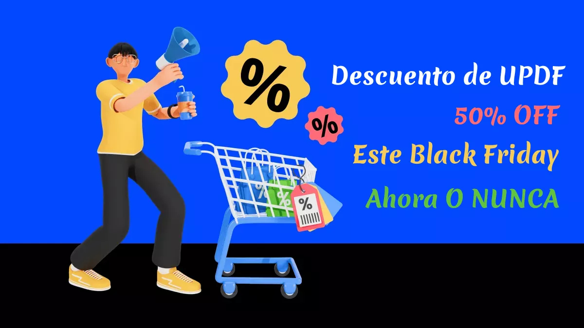 Hasta 50% OFF en UPDF - Venta de Black Friday de 2024