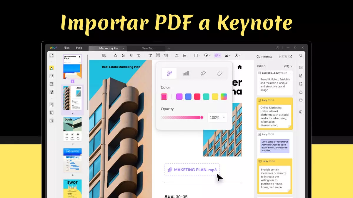 Cómo Importar Archivos PDF a Keynote Fácilmente: Una Guía Completa