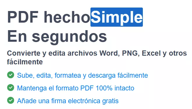 PDF hechoSimple