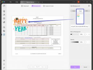 Add PDF Backgrounds Easily with Colors, Images & Tips - UPDF
