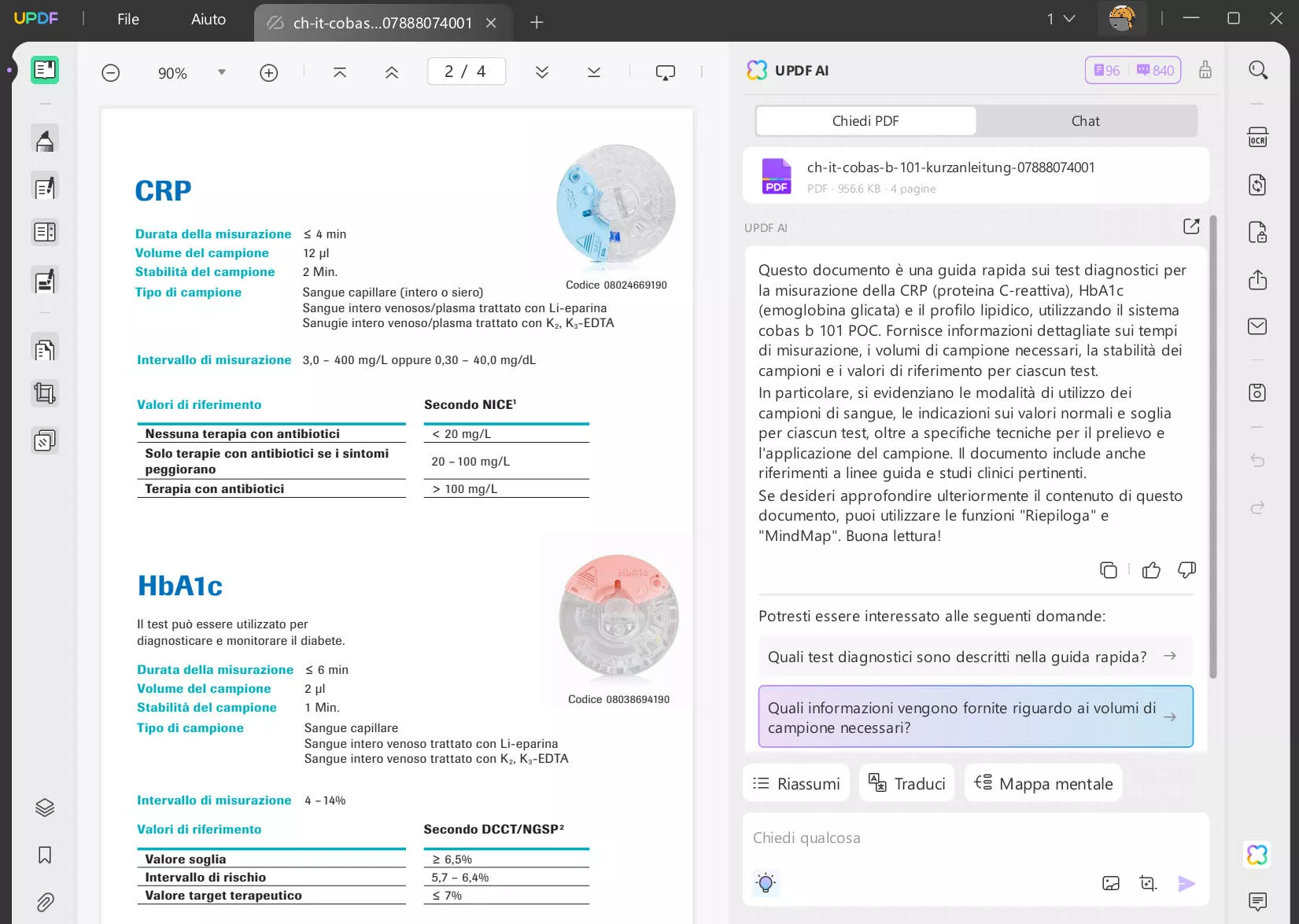 utilizza AI in sanità