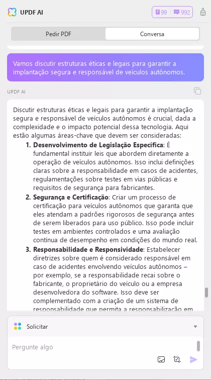 ai debatedor veículos anônimos debate updf ai