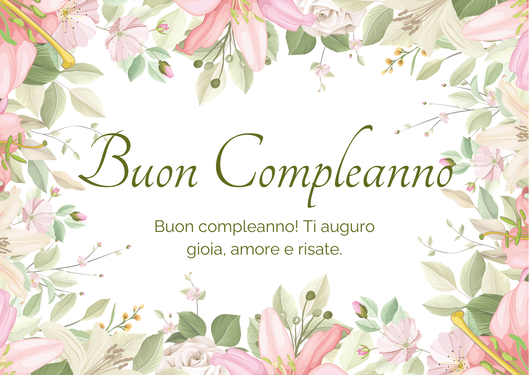 auguri di compleanno per tua nipote femmina