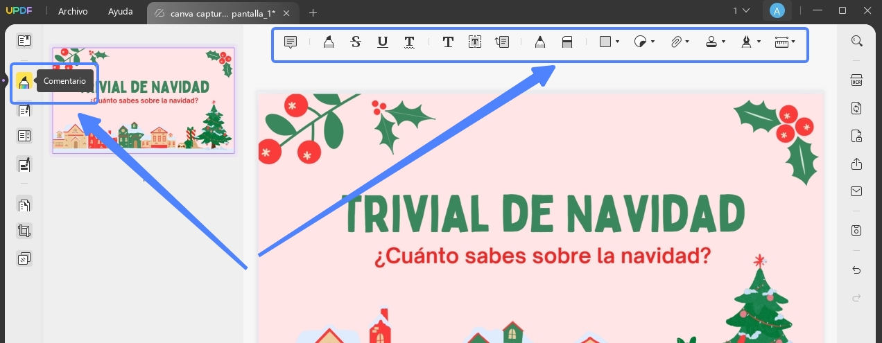 canva comentario