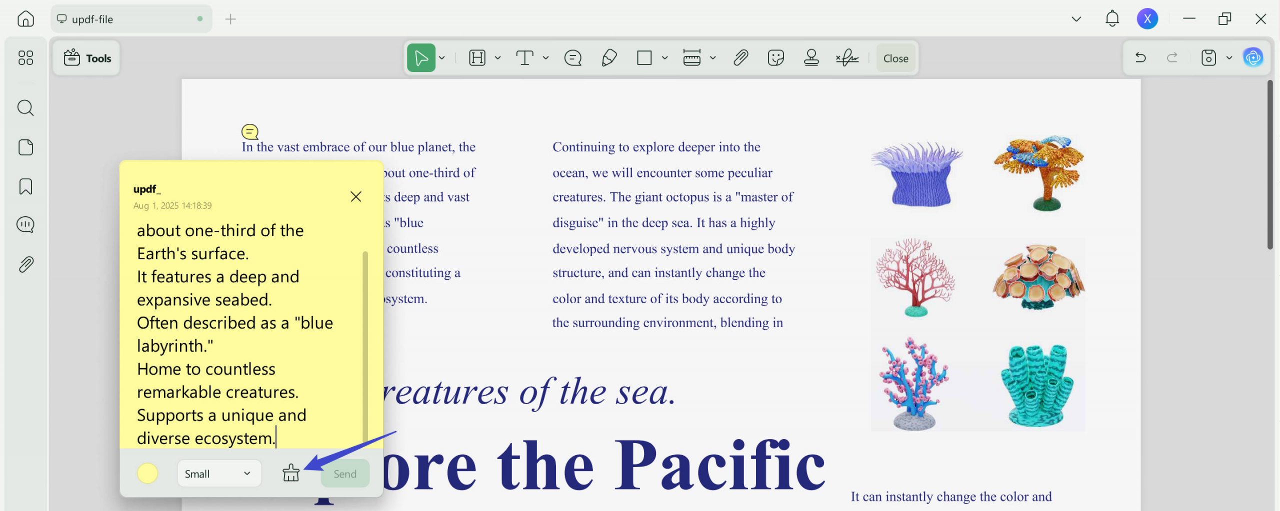 review and process generated notes