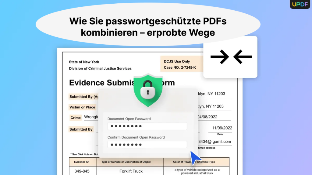 Wie kann man passwortgeschützte PDFs kombinieren? | UPDF
