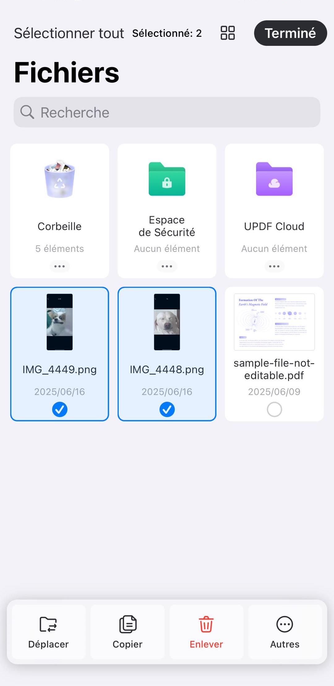Ouvrez UPDF et entrez en mode de sélection