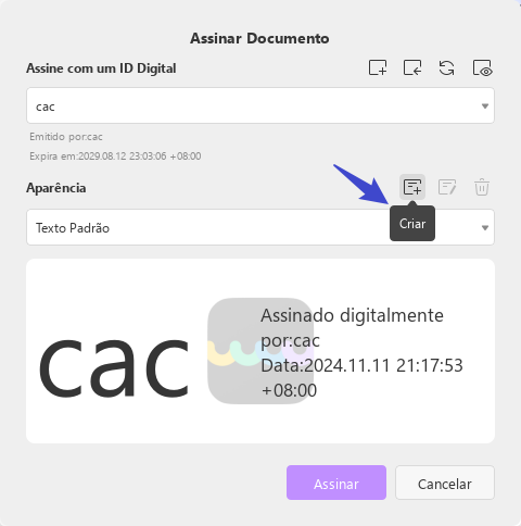 como assinar um pdf no windows