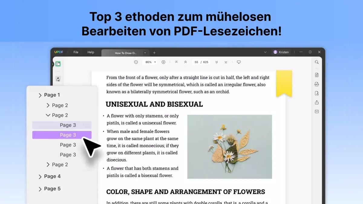 Top 3 ethoden zum mühelosen Bearbeiten von PDF-Lesezeichen!