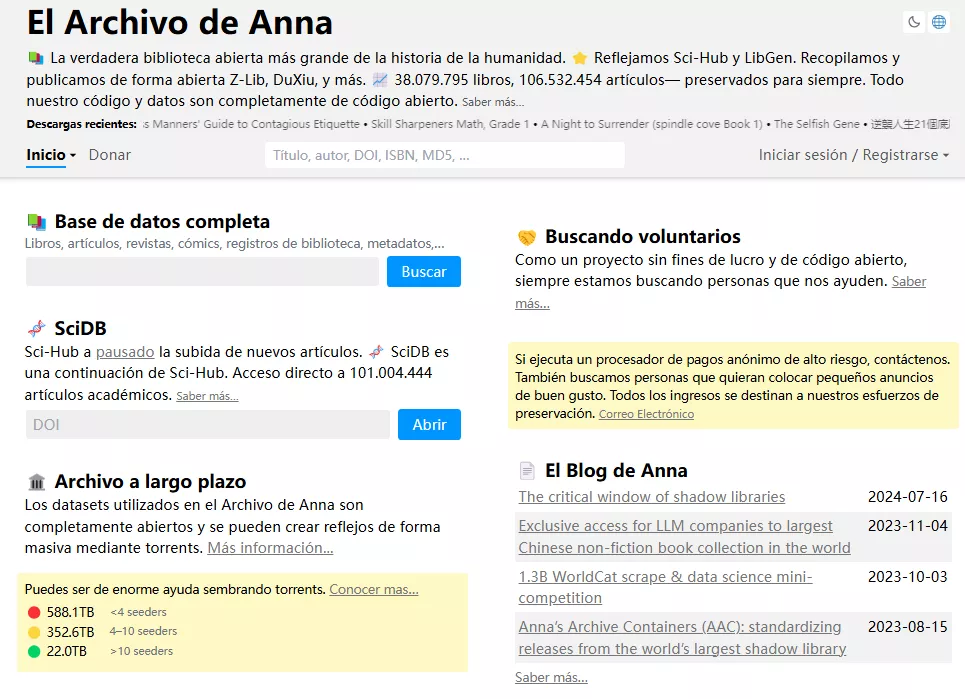 el archivo de Anna