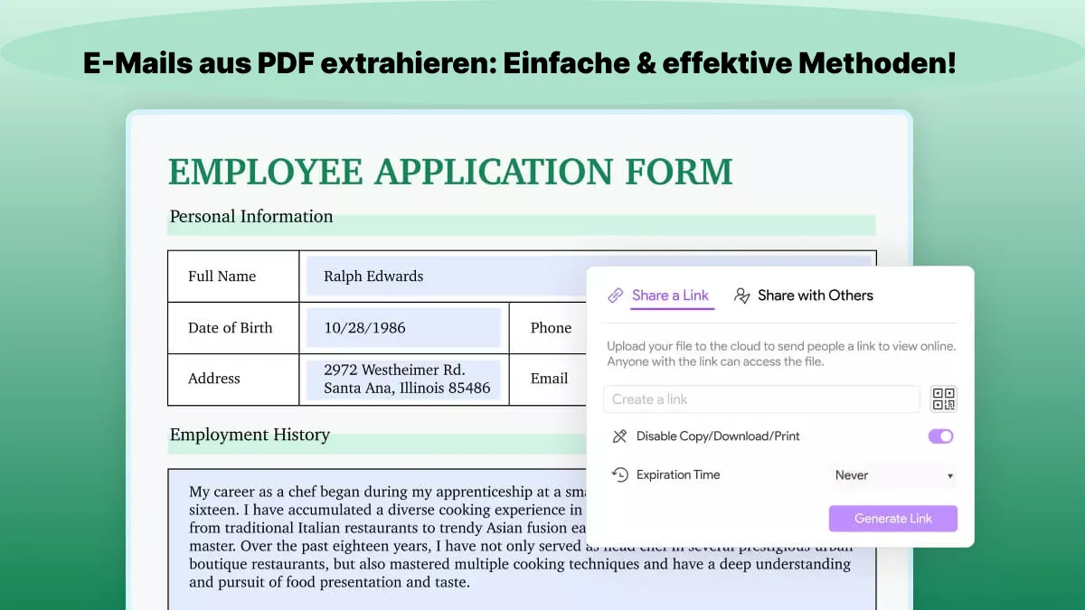 E-Mails aus PDF extrahieren: 2 einfach effektive Methoden!