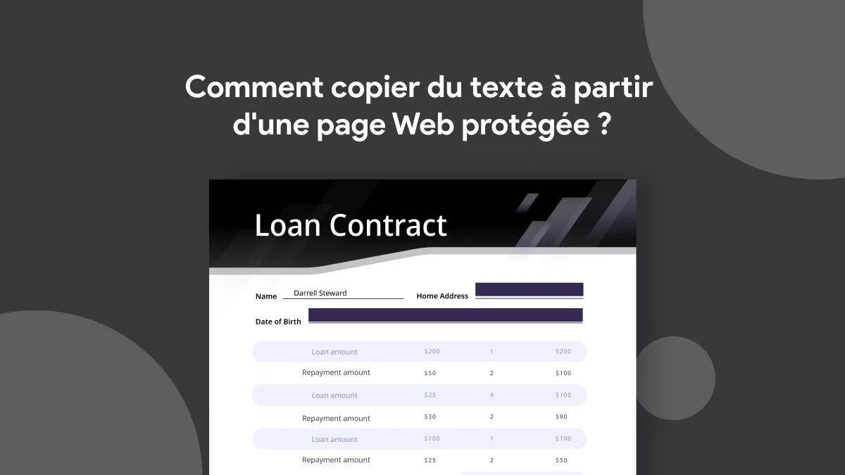 Comment copier du texte à partir d'une page Web protégée : 4 méthodes différentes