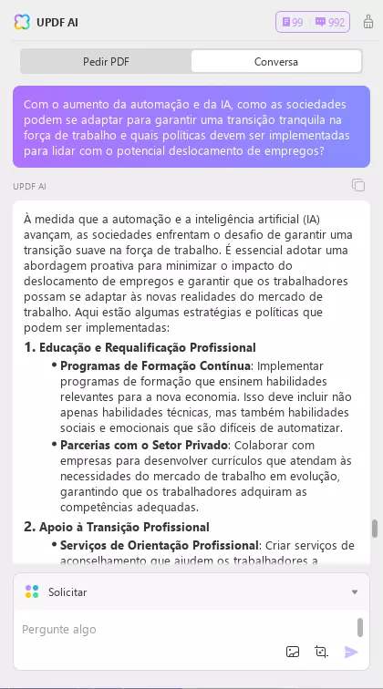 ai debatedor futuro do trabalho debate uppdf ai