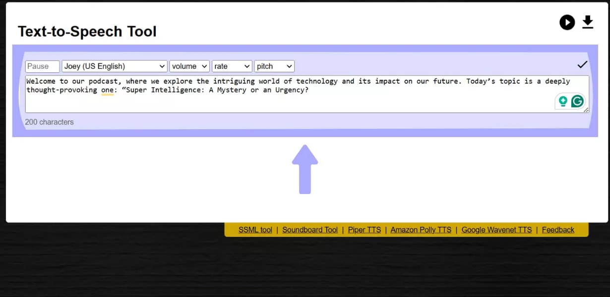 generate ai hosts with ttstool