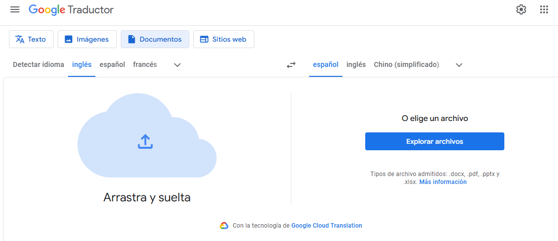 google traductor