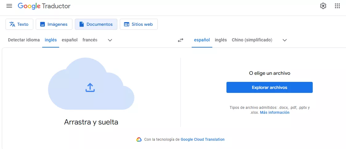google traductor