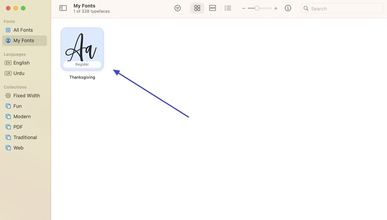 install fonts in mac