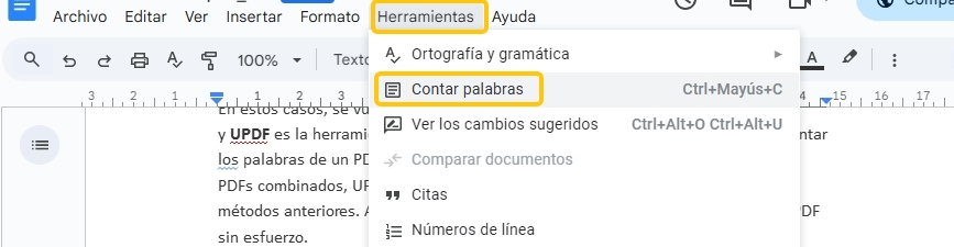 herramientas contar palabras contar palabras en pdf