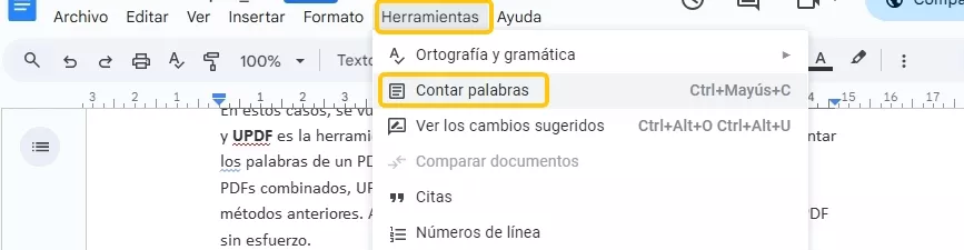 herramientas contar palabras contar palabras en pdf