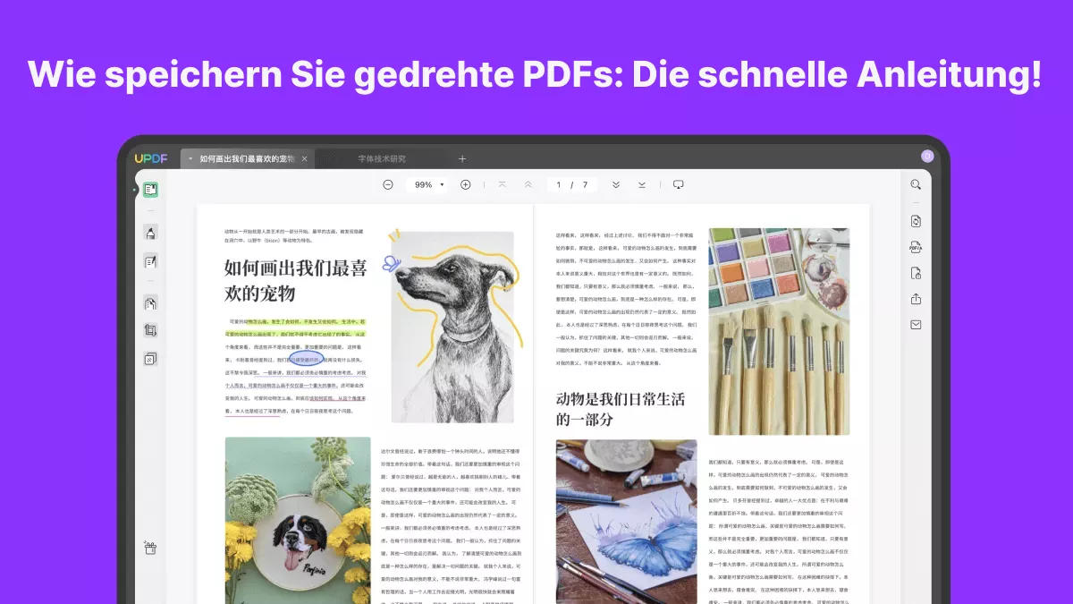 Wie speichern Sie gedrehte PDFs: Die schnelle Anleitung!