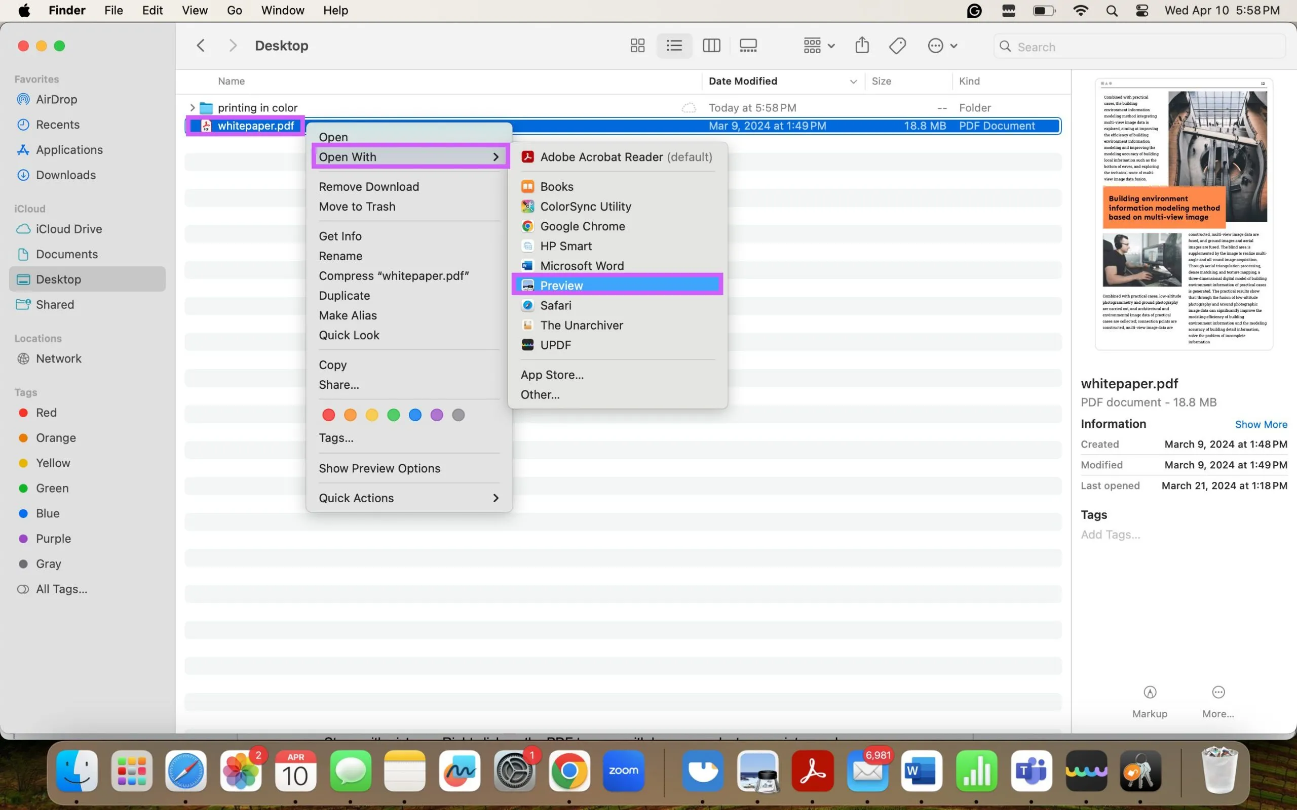 imprimir pdf en color preview