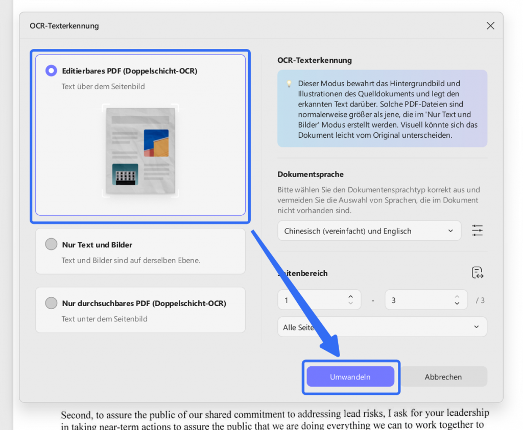 pdf klar machen ocr