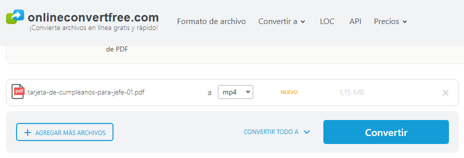 onlineconvertfree convertir
