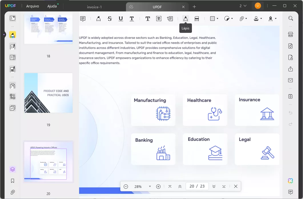 Adicionar assinatura ao PDF no Windows via desenho