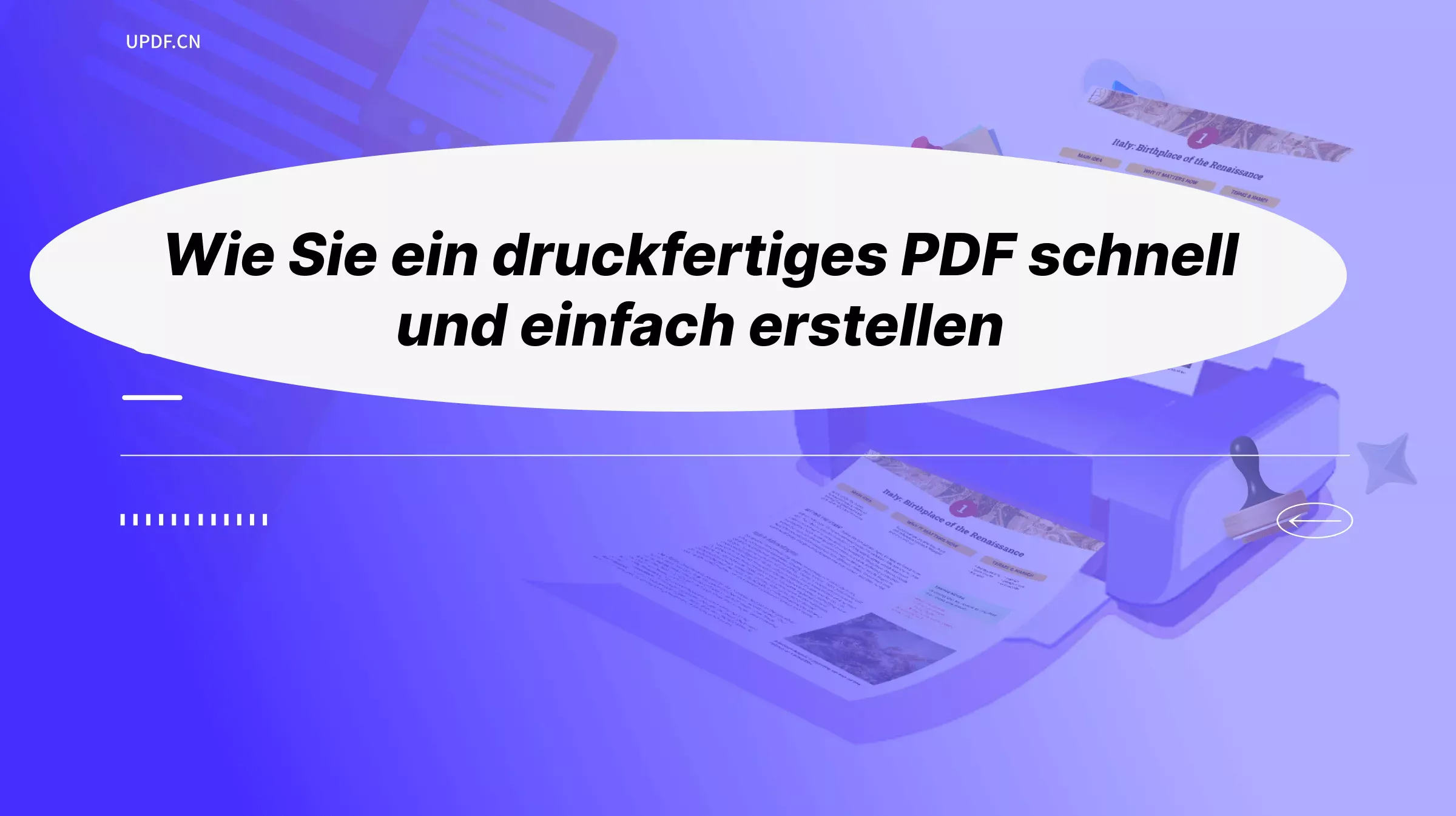 Wie Sie ein druckfertiges PDF schnell und einfach erstellen?