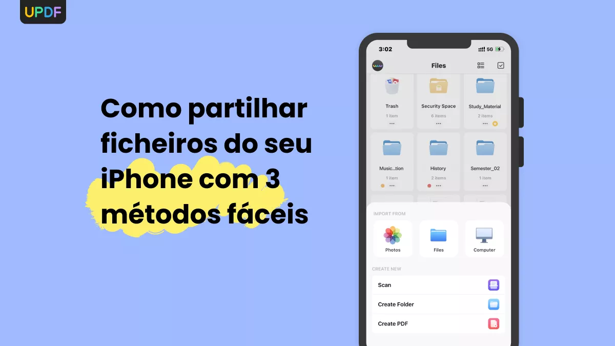 Como compartilhar arquivos do seu iPhone com 3 métodos fáceis