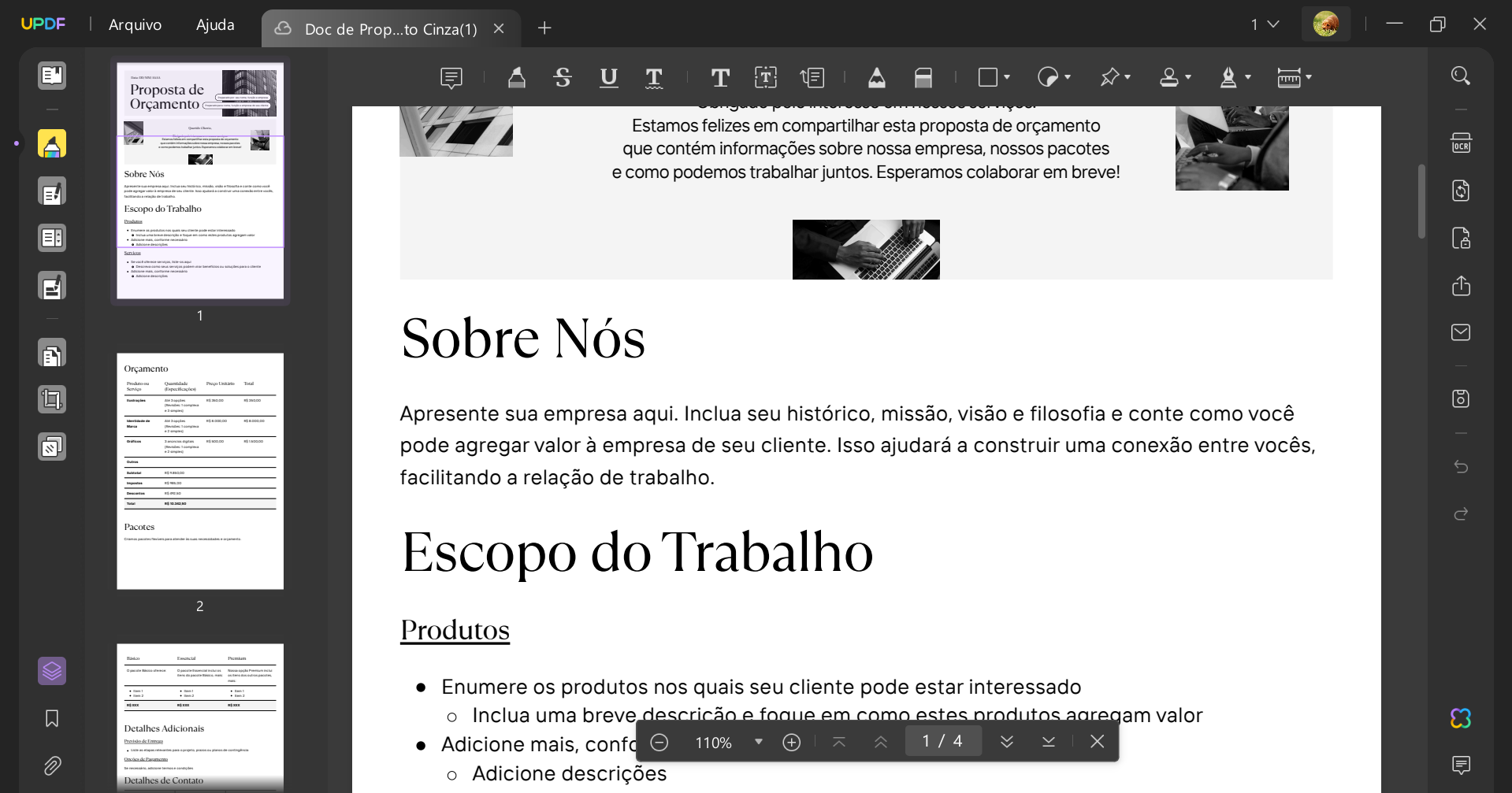 Como Inserir Quebra de Página